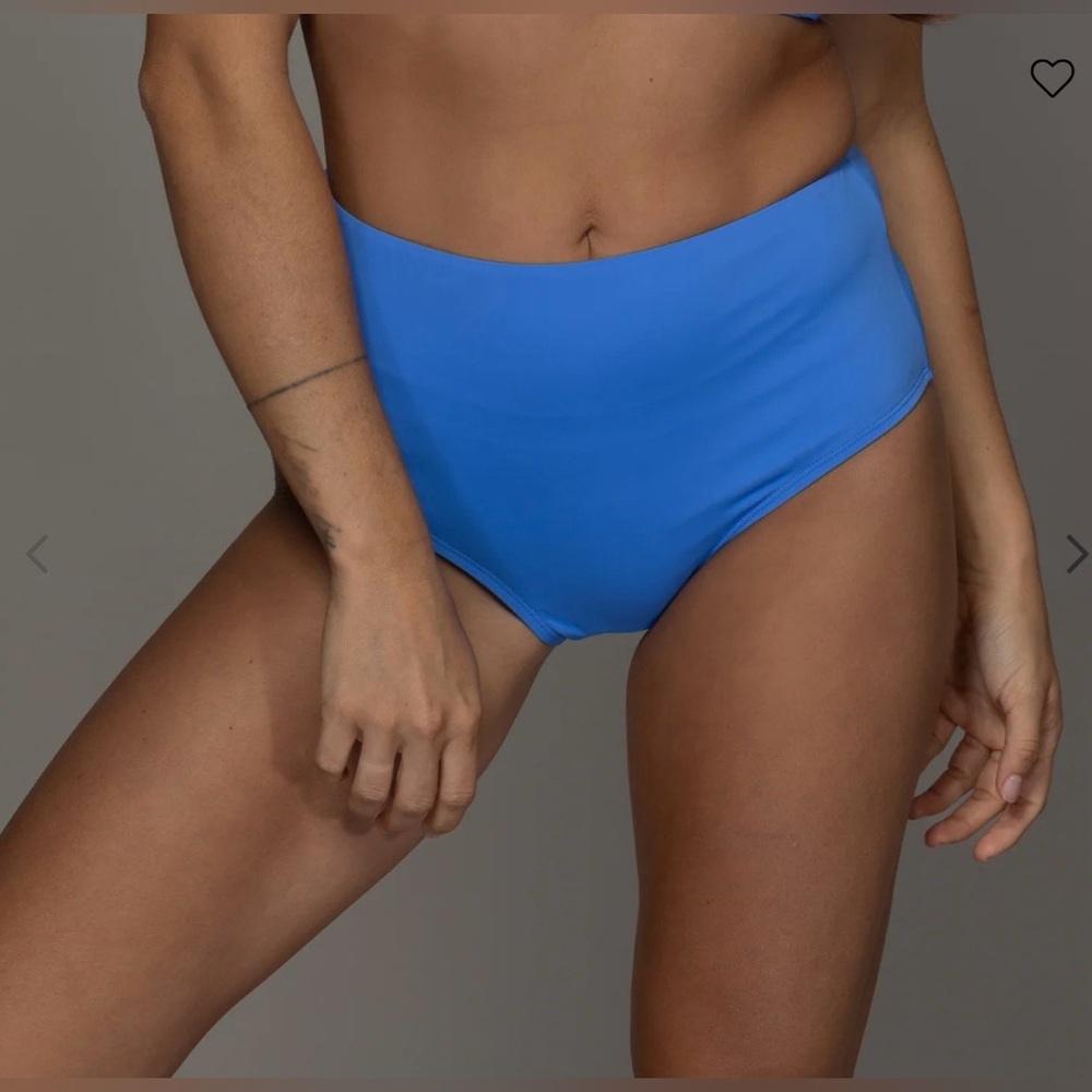 Jantzen Bright Blue Peplum Tankini Swimsuit Set Size 14 - Picture 6 of 12